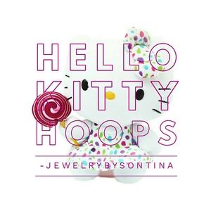 🐈Hello Kitty Hoops for Girls 🐈